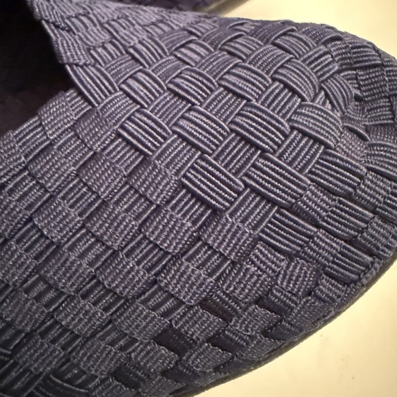 Bernie Mev Catwalk Navy Ballet Flat Shoe Womens 42 Size 11-11.5 - Picture 6 of 12